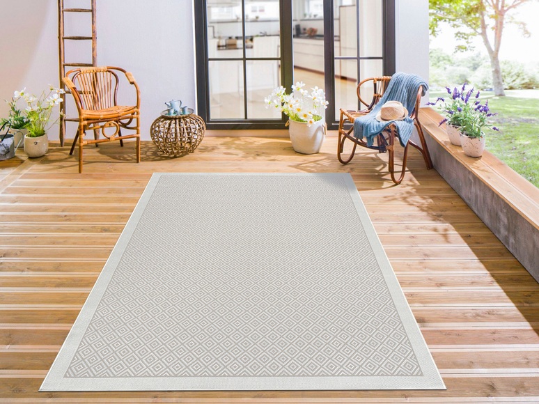andas Teppich »Aliza«, rechteckig, 8 mm Höhe, In-und Outdoorgeeignet