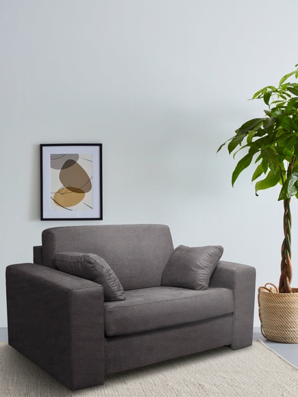 Home affaire Sessel »Roma«, Dauerschlaffunktion, mit Unterfederung, Lattenrost und echter Matratze. Zum Ausfalten in hoher Qualität, Liegemasse ca 83x198 cm, mit 2 Zierkissen