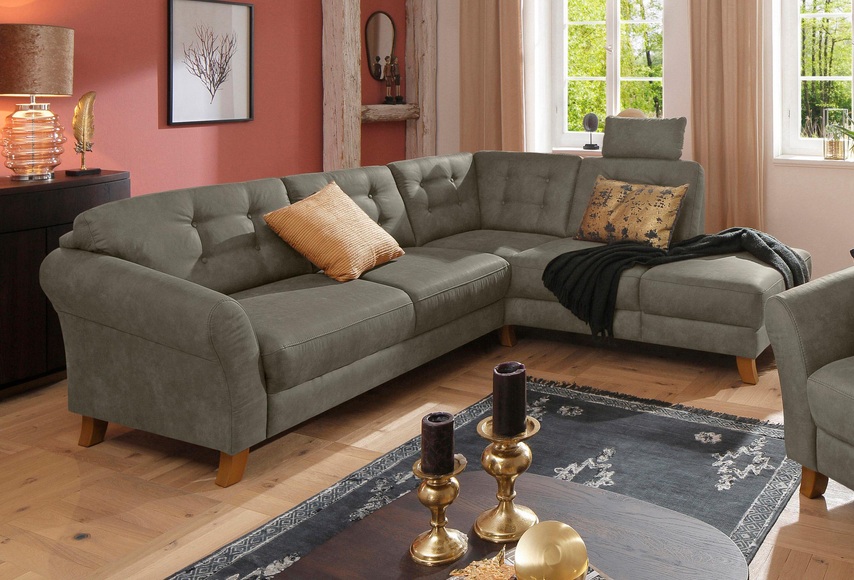 Home affaire Ecksofa »Trondheim«, mit Federkern