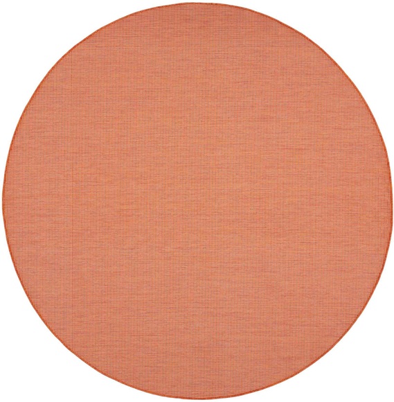 Nourison Teppich »Positano«, rund, 5 mm Höhe, In- und Outdoor geeignet, Wohnzimmer