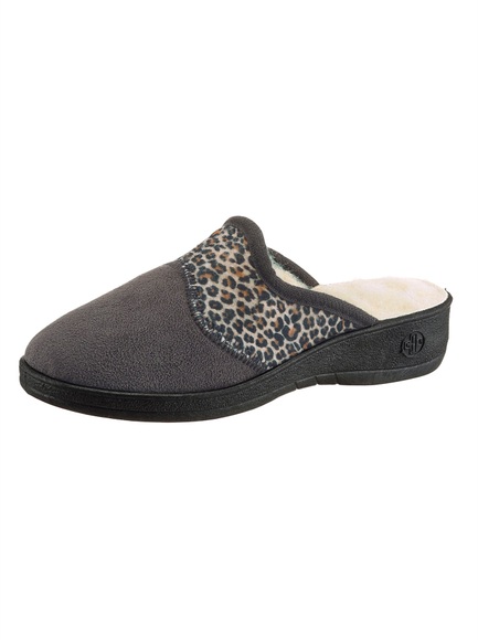 Landgraf Pantoffel mit rutschhemmender PVC-Laufsohle