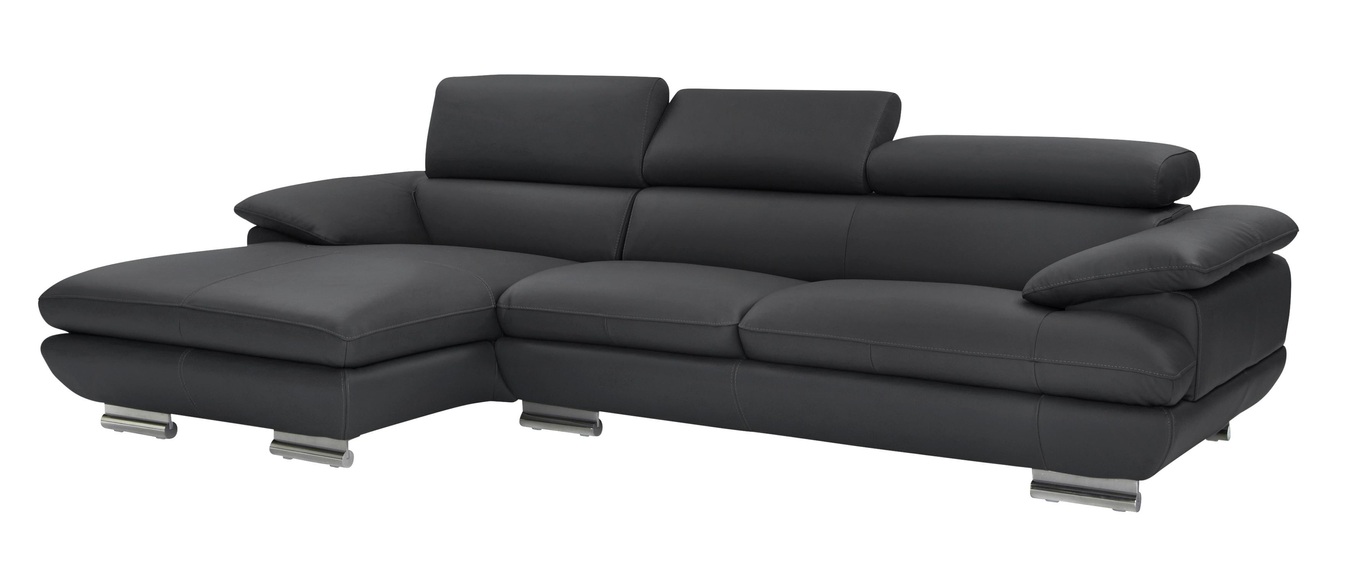 CALIA ITALIA Ecksofa »Magic«, in 2 Lederqualitäten