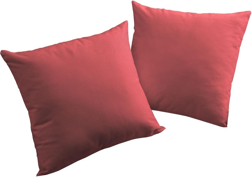 Adam Elements - ADAM - Kissenbezug Uni Collection 40 cm x 40 cm, Rot