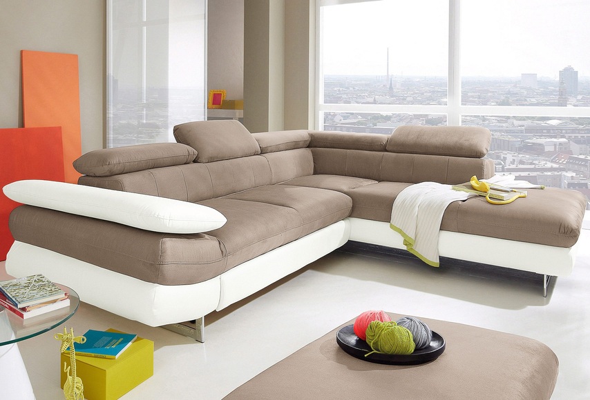 INOSIGN Ecksofa »Solution2«, wahlweise mit Bettfunktion
