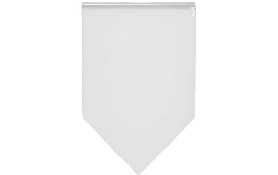Hubatka Tagvorhang Uni 2er Set, 45 x 60 cm, Weiss