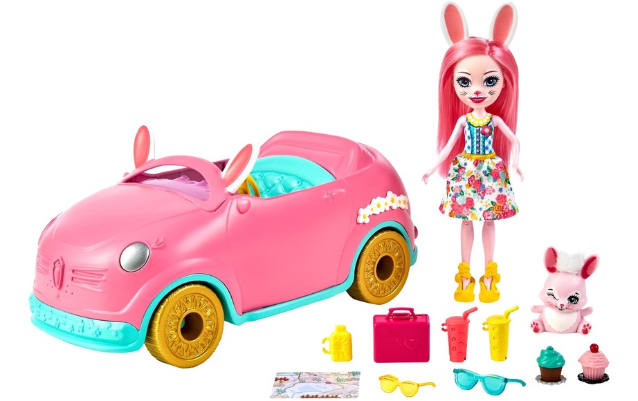 Enchantimals Häschen-Mobil, Puppe