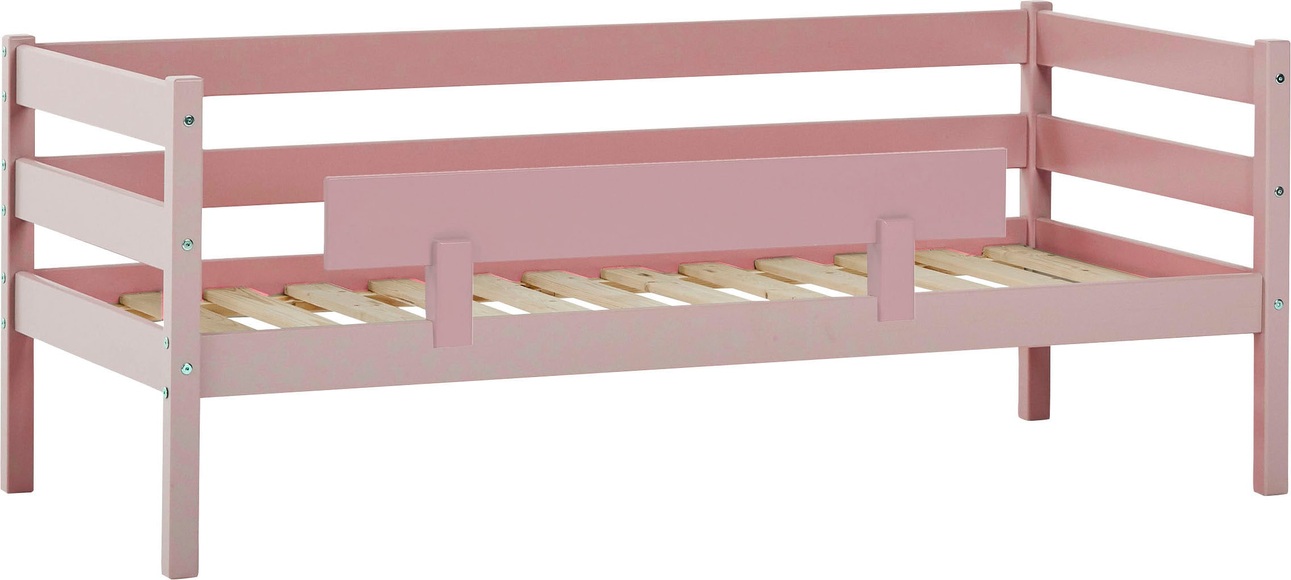 Hoppekids Einzelbett »ECO Comfort«, (Set), mit Rollrost in 8 Farben, wahlweise mit Matratze und Absturzsicherung