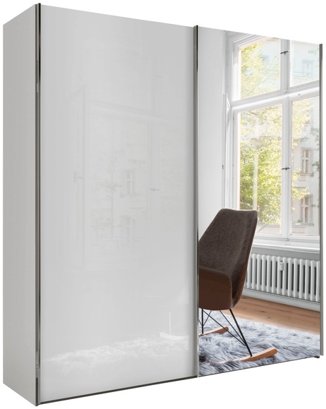 WIEMANN Schwebetürenschrank »Monaco«, mit Glasfront sowie hochwertigen Beschlägen
