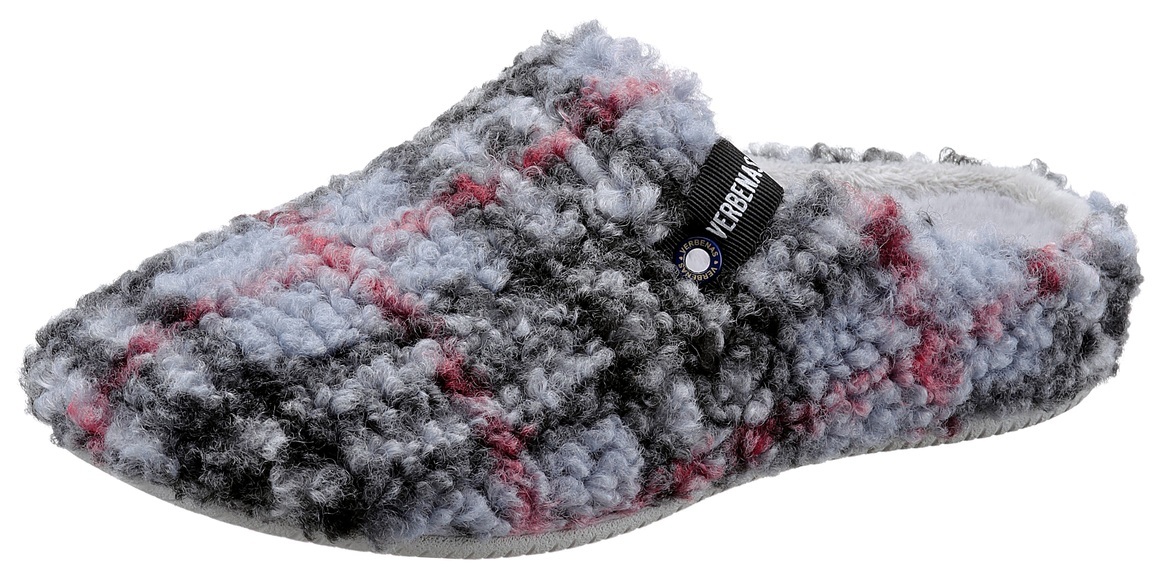 VERBENAS Pantoffel »York Gales«, in karierter Optik