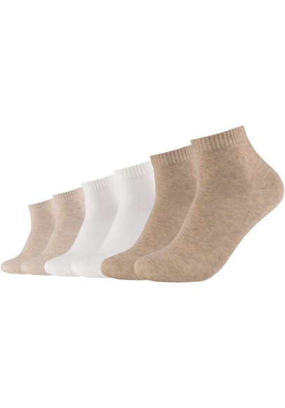 s.Oliver Kurzsocken, (6er Pack), mit weichem Bund