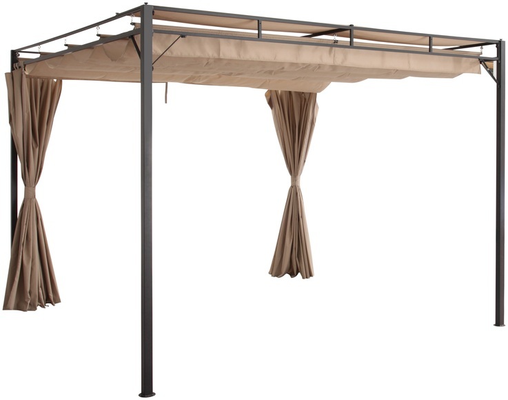 KONIFERA Pavillon »Milos«, (Set), BxT: 300x300 cm