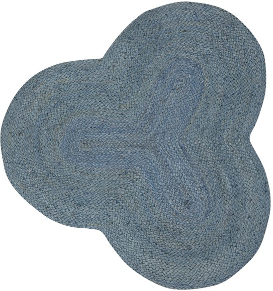 carpetfine Sisalteppich »Juteteppich Alia«, rechteckig, natürliches Pflanzenmaterial von Hand gewebt, Boho Style