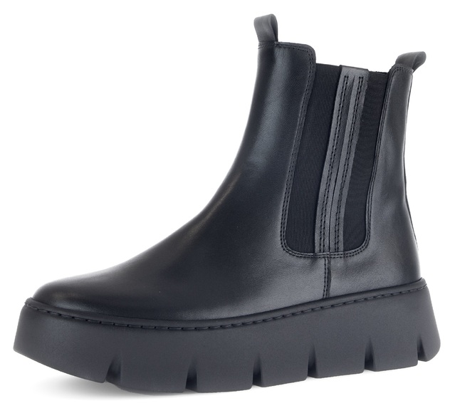 Gabor Chelseaboots , Plateau, Schlupfboots, Stiefelette mit Best Fitting