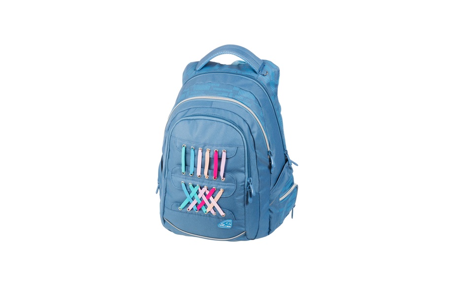 Walker by Schneiders Schulrucksack »Fame Laces light bl«