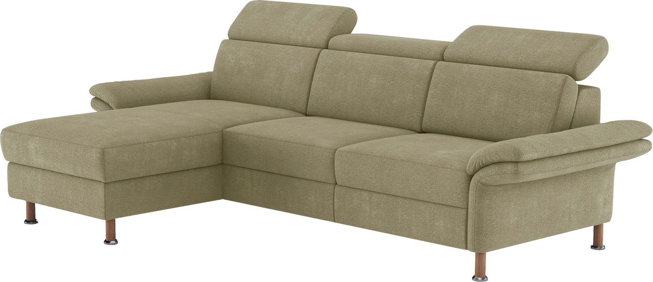 Home affaire Ecksofa »Calypso L-Form« mit motorischen Funktionen im Sofa und Recamiere