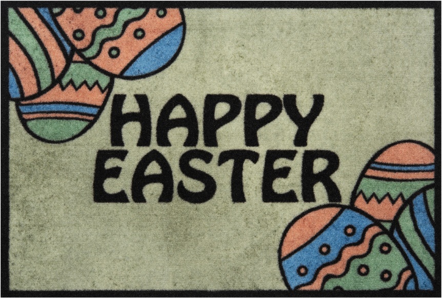 Hanse Home - Fussmatte Happy Easter - 40 x 60 cm