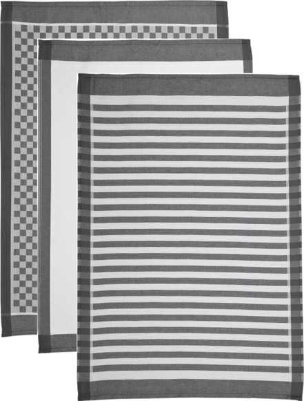 ROSS Geschirrtuch »SUPERIOR«, (Set, 3 tlg., 3x Geschirrtuch 50x70 cm)