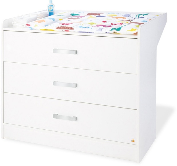 Pinolino® Babymöbel-Set »Viktoria«, (Spar-Set, 2 St.), breit, mit Kinderbett und Wickelkommode, Made in Europe