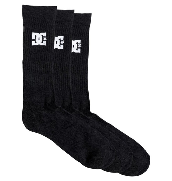 DC Shoes SPP DC Crew 3er-Pack Socken schwarz