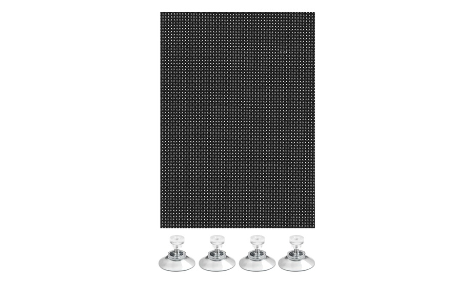 GARDINIA Sonnenschutz-Fensterfolie »Flexibler Sonnenschutz mit Saugnäpfe«, 1 St., transparent, Saugnäpfe, Blend- und Hitzeschutz
