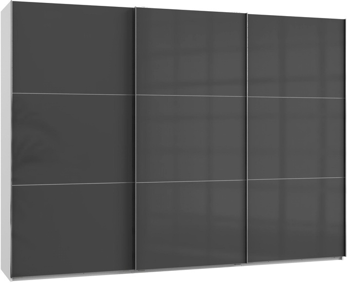 Fresh To Go Schwebetürenschrank »Level«, mit Glastüren