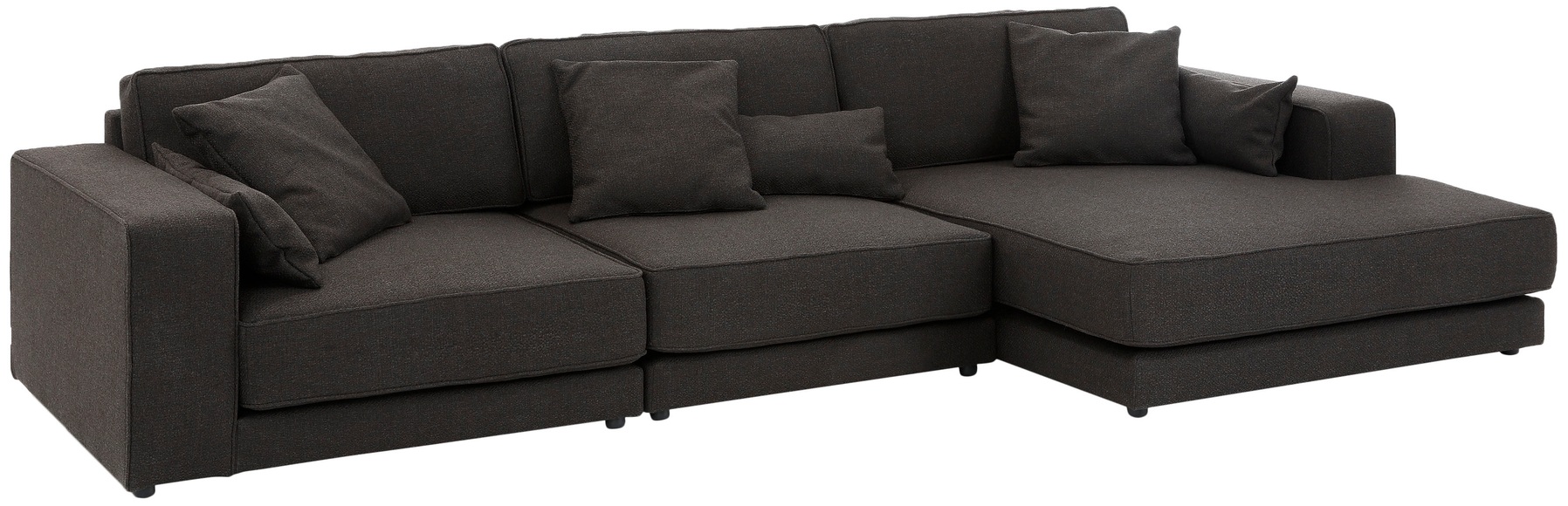 GOODproduct Ecksofa »Grenette«, Modulsofa, im Baumwoll-/Leinenmix oder umweltschoned aus recycelten Stoffen, Federkern