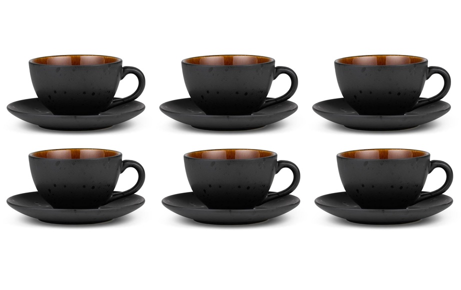 Bitz Tasse mit Unterteller