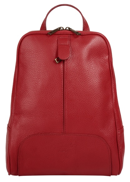 Samantha Look Cityrucksack, echt Leder, Made in Italy