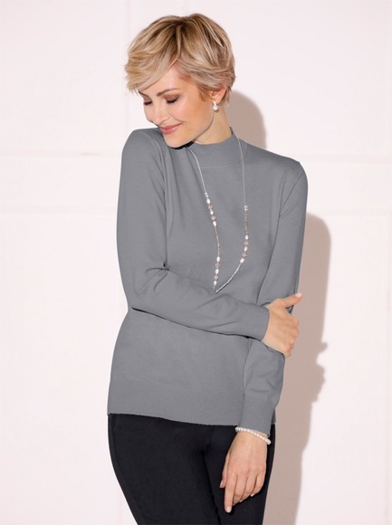 Classic Stehkragenpullover »Pullover«