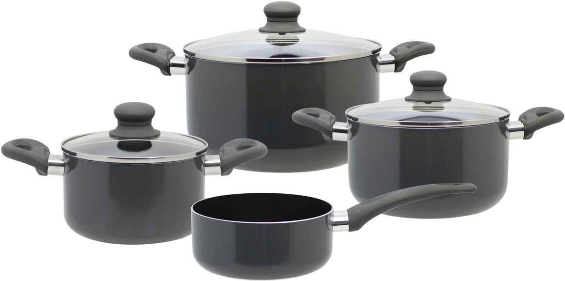 Elo Basic Topf-Set ». Rhino«, Aluminium, (Set, 7 tlg.)