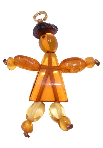 Firetti Kettenanhänger »Püppchen, 24 mm breit, schimmernd«