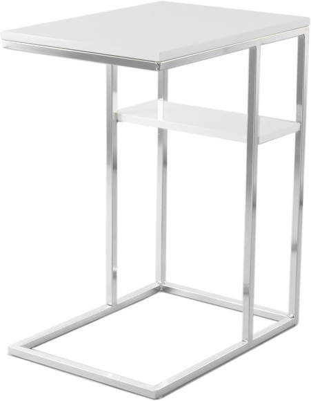 Kayoom Beistelltisch »Beistelltisch Lucilla 225«, Modernes C-Form, dezentes Design, mit zusätzlicher Ablage