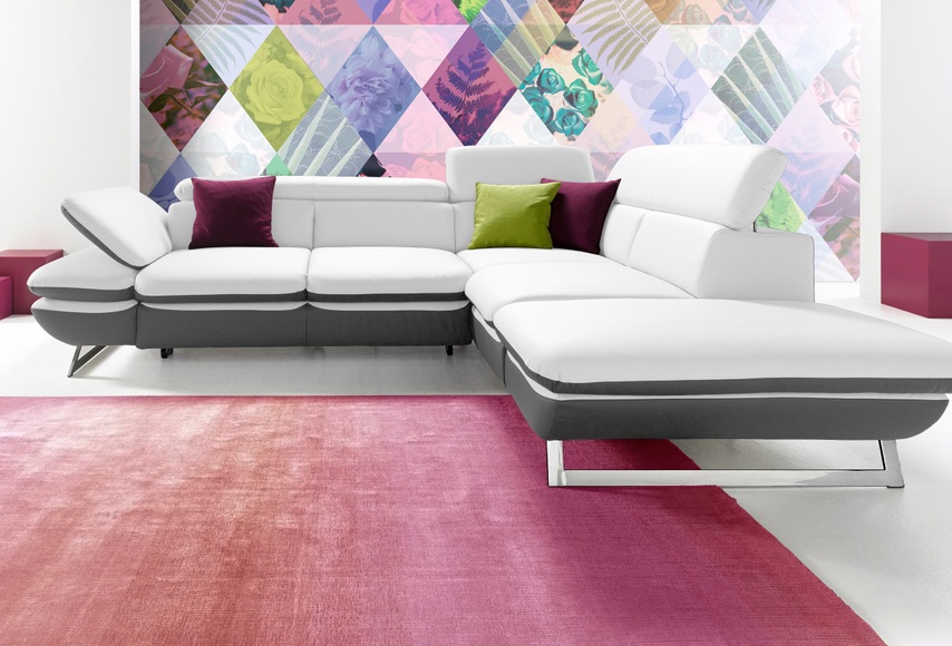 INOSIGN Ecksofa, wahlweise mit Bettfunktion