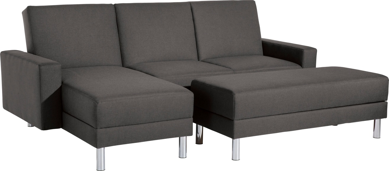 Max Winzer® Schlafsofa »Just Fresh«, Schlafsofa mit Recamiere, mit Rückenverstellung