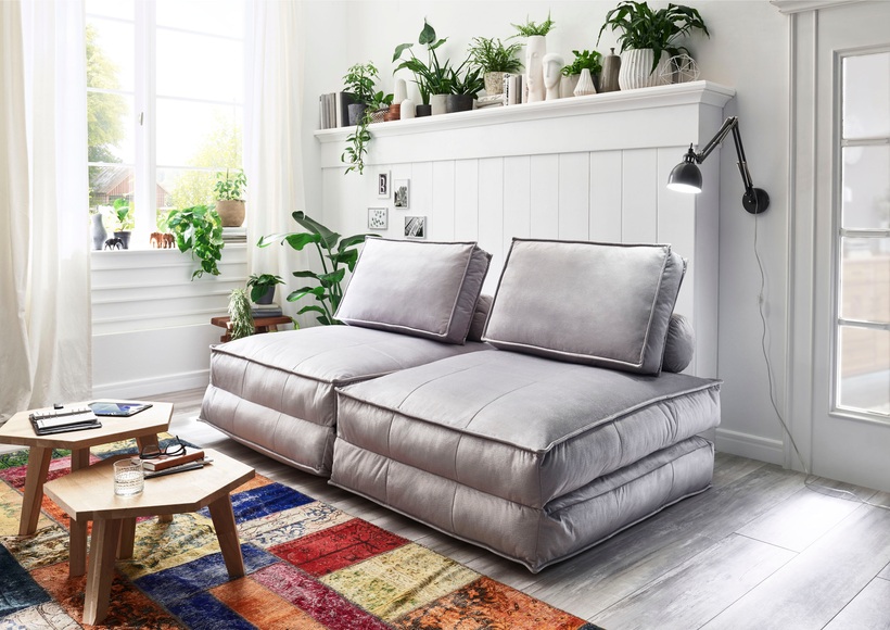 ATLANTIC home collection XXL-Sessel, XXL-Sessel wandelbar zum Gästebett