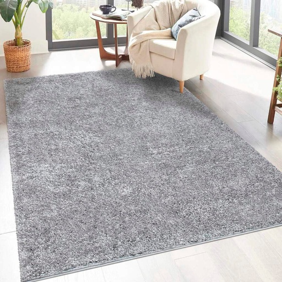 Carpet City Hochflor-Teppich »City Shaggy«, rechteckig, 30 mm Höhe, Teppich Einfarbig Uni, besonders flauschig-weich, ideal für Wohnzimmer & Schlafzimmer