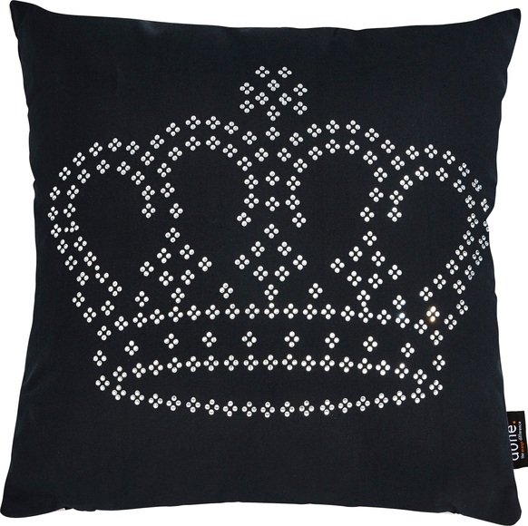 done.® Dekokissen »Stone Crown«, (1 St.), mit Kronen-Applikation
