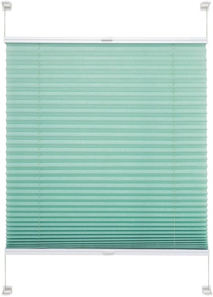 Plissee, »Pastell«, Liedeco, Lichtschutz, ohne Bohren, verspannt