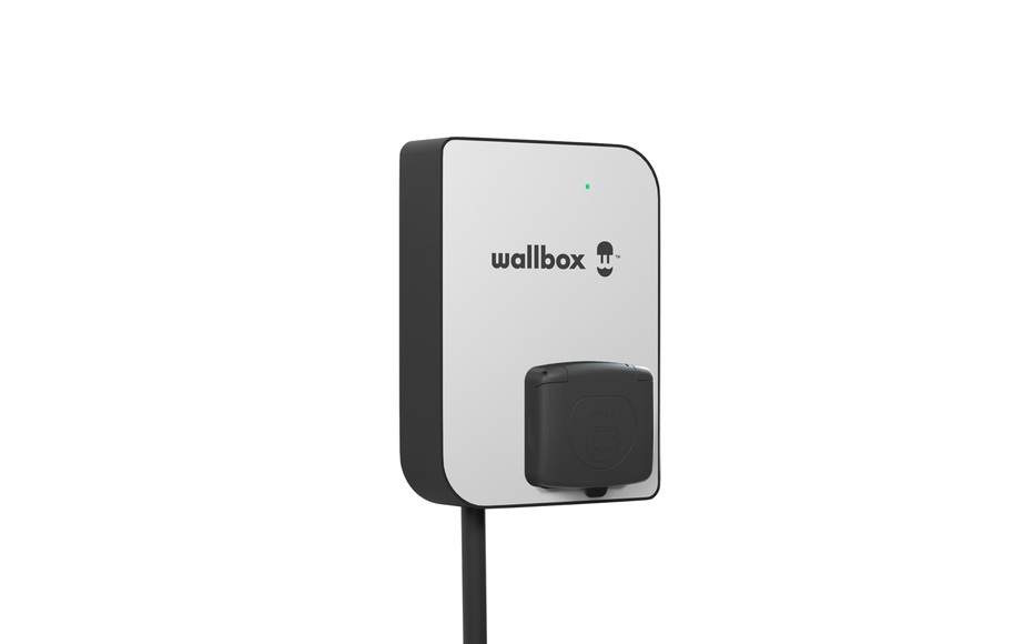 Wallbox Ladestation Copper SB 22 kW, Grey Matte, Typ 2 Dose