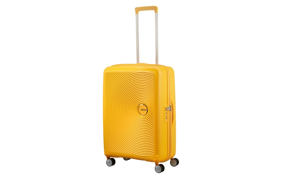 American Tourister - Koffer Spinner 67 cm / 71.5-81 L - Gelb