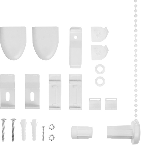 Sichtschutzzüge Montagezubehör-Set, LICHTBLICK, (Packung)