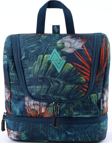 NITRO Kulturbeutel »Travel Kit, Tropical«, zum Aufhängen