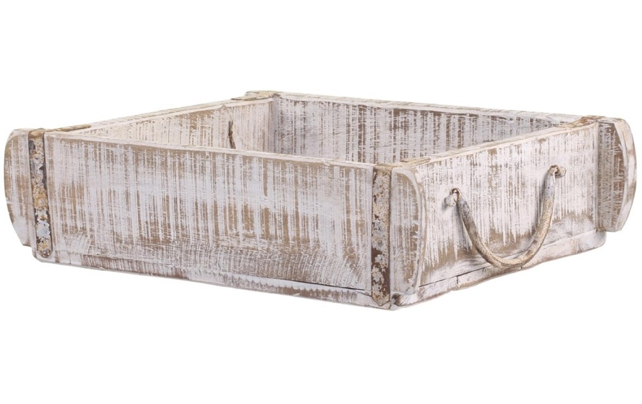 Holzkiste »Antique Aufbewahrung alte Backsteinform«