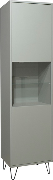 Mäusbacher Standvitrine »Bonnie«, Breite 51 cm, Türanschlag wechselbar, mit Drahtgestell