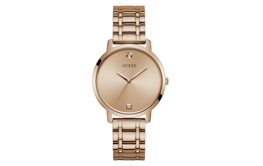 Guess W1313L3 Frauen's Nova Rose Gott Ton Armbanduhr Quarz/Edelstahl/Roségold