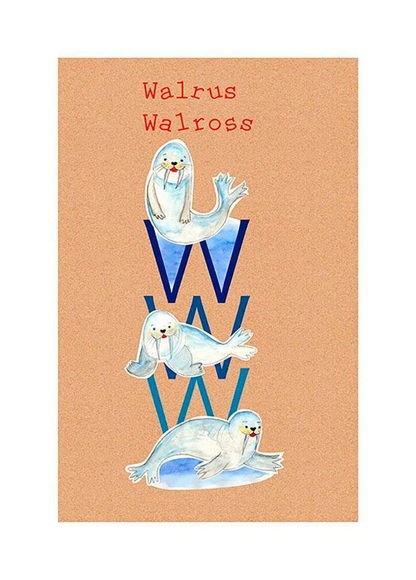 Komar Poster »ABC Animal W«