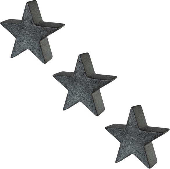 Creativ deco Dekostern, (3 St.), mit Glamour-Finish
