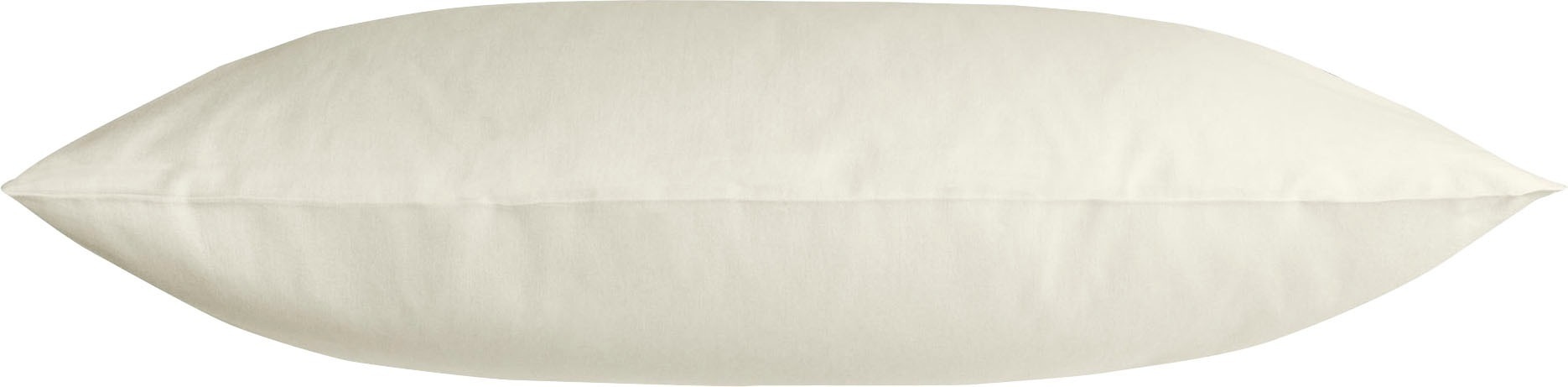 Kneer Kissenbezug »Edel-Satin Uni«, (1 St.), aus mercerisierter Baumwolle