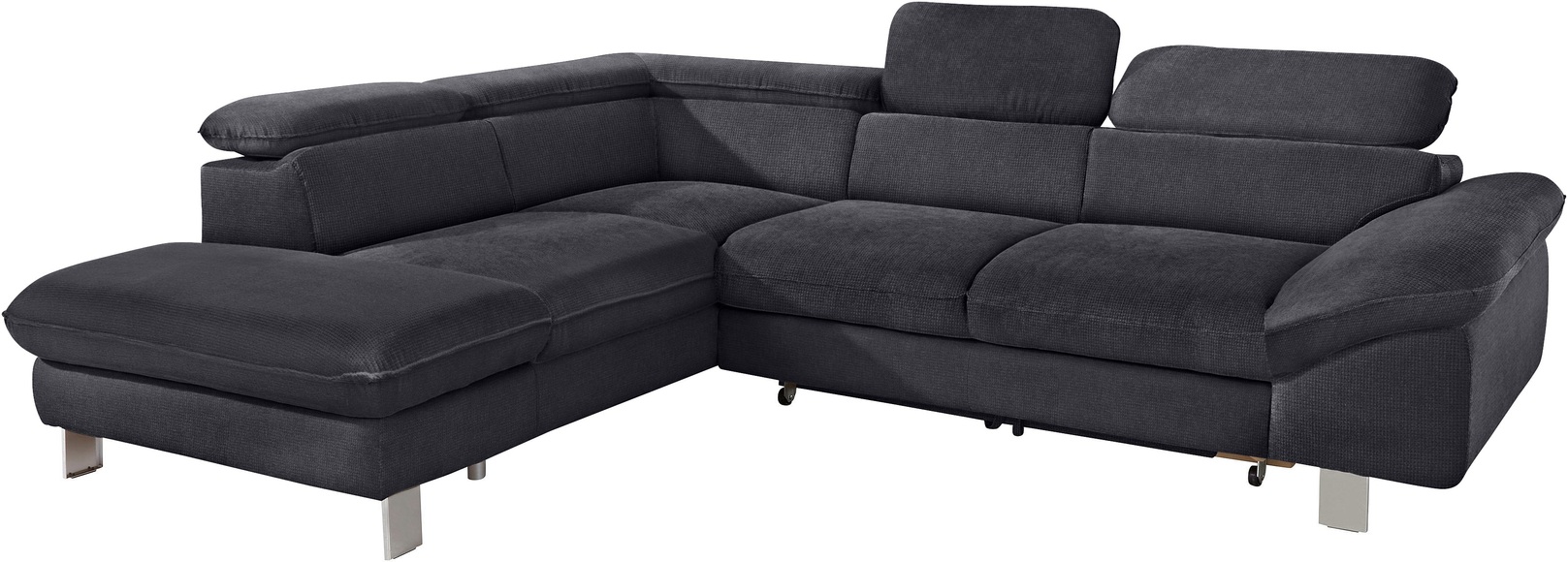 COTTA Ecksofa, mit Kopf- bzw. Rückenverstellung, wahlweise mit Bettfunktion und Bettkasten