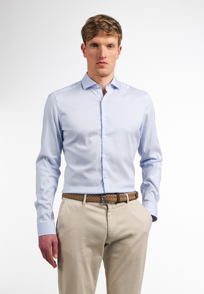 ETERNA LANGARM HEMD SUPER SLIM PERFORMANCE SHIRT STRETCH